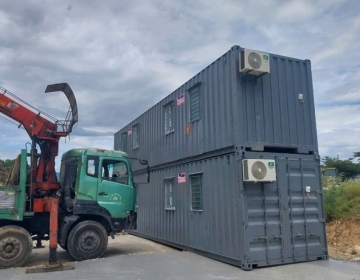 Cải tạo và thiết kế container văn phòng tại Đà Nẵng