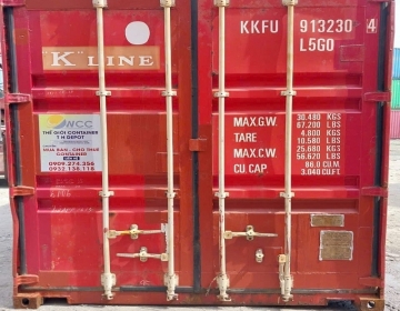 Cách đóng hàng trong container khô tại Đà Nẵng